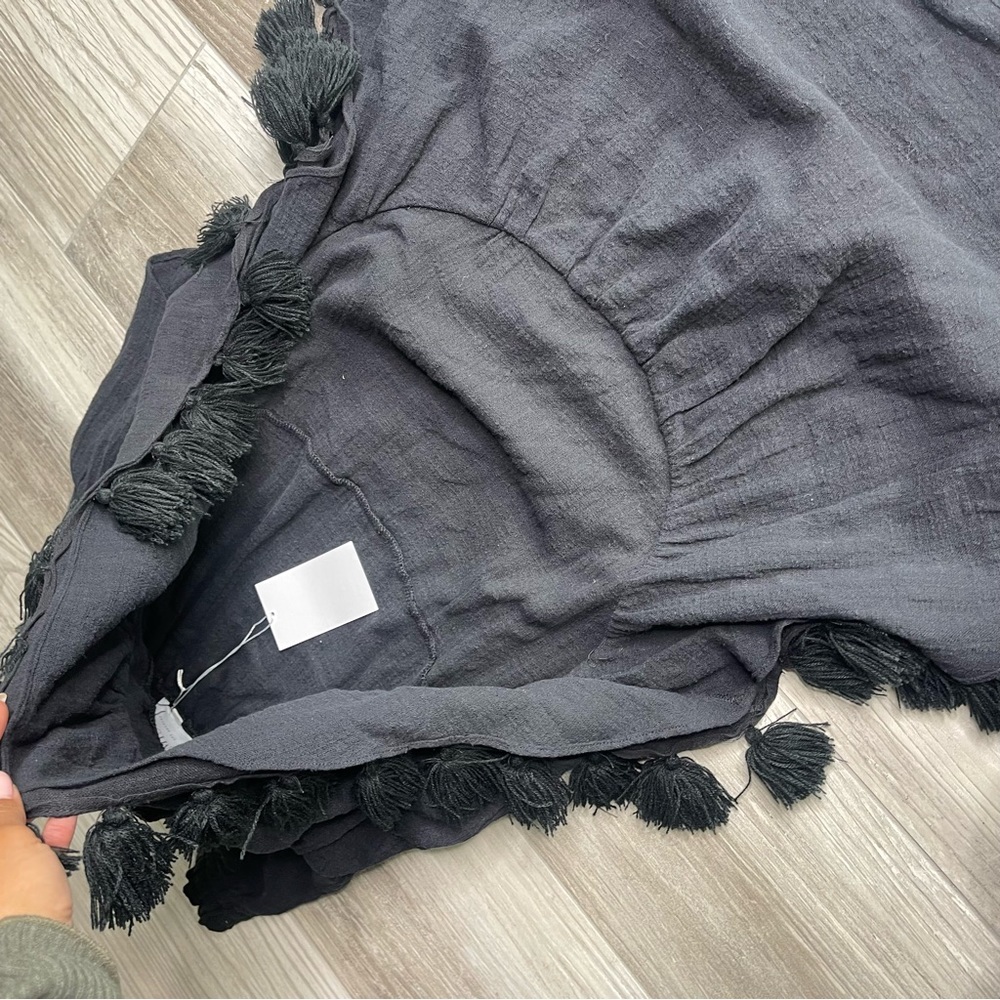 MISA LOS ANGELES Tassel Trim high low skirt - Picture 12 of 12